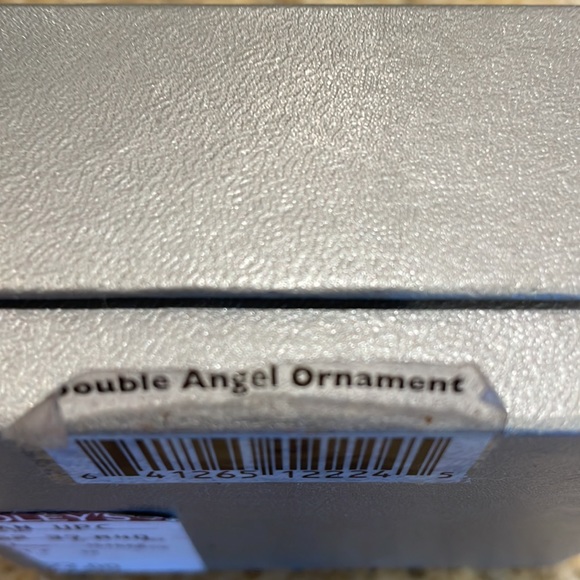 Beautiful Mikasa Double Angel Crystal Ornament in original box - Picture 4 of 6